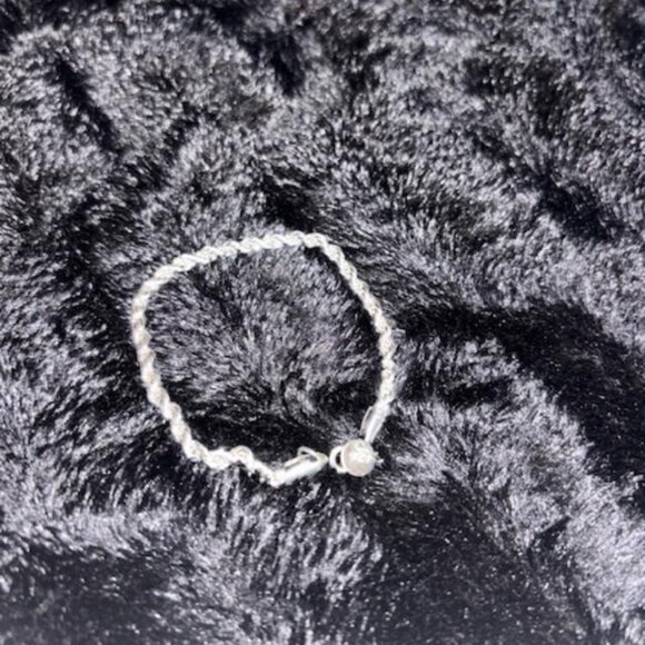 Sterling silver 71/2 in bracelet NEW marked 925 - Picture 1 of 8